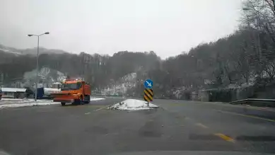 Bolu Dağı'nda Yoğun Kar Yağışı!