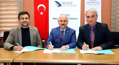 Düzce MYO, Özel Sektörle İş Birliği Protokolü İmzaladı