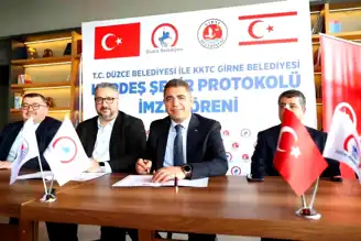 Düzce-Girne Kardeş Şehir Oldu!