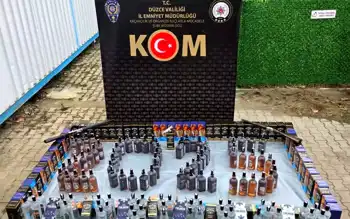 Düzce'de Yılbaşı Öncesi Kaçak İçki ve Silah Operasyonu