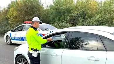Düzce'de Trafik Denetimi: 86 Araç Trafikten Men Edildi