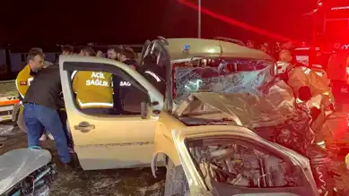 Düzce'de 7 Yaralı Trafik Kazası