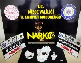 Düzce'de 5 Gözaltı, 63 Kişiye Uyuşturucu Operasyonu