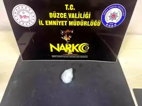 Düzce'de Uyuşturucu Operasyonu: Tutuklama