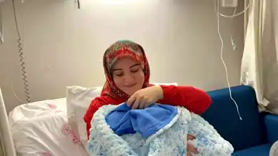 Düzce'de Yılın İlk Bebeği: Ege!