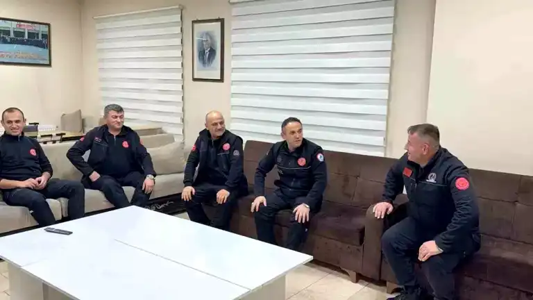 Düzce İtfaiyesi Yeni Yıla Görev Başında Girdi