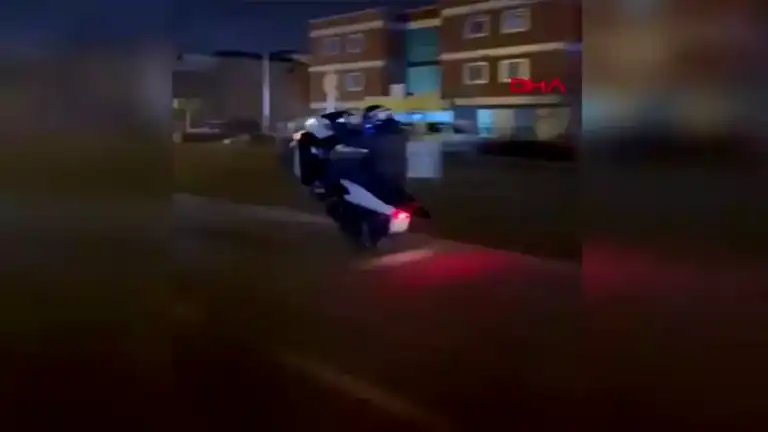 Düzce'de Akrobatik Motosiklet: 5 Bin TL Ceza ve Ehliyet El Konulması