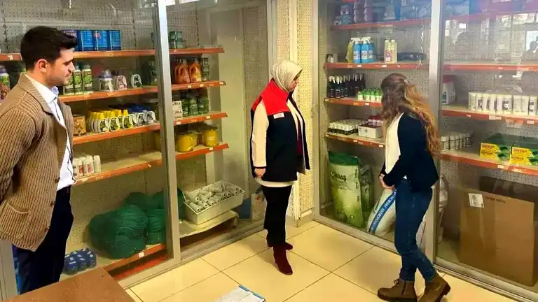 Düzce'de Gübre Bayileri Denetimde