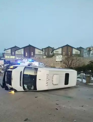 İşçi Servisi Kazası: 7 Yaralı