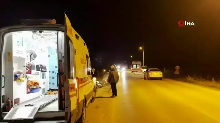 Düzce'de Motosiklet Kazası: 2 Yaralı