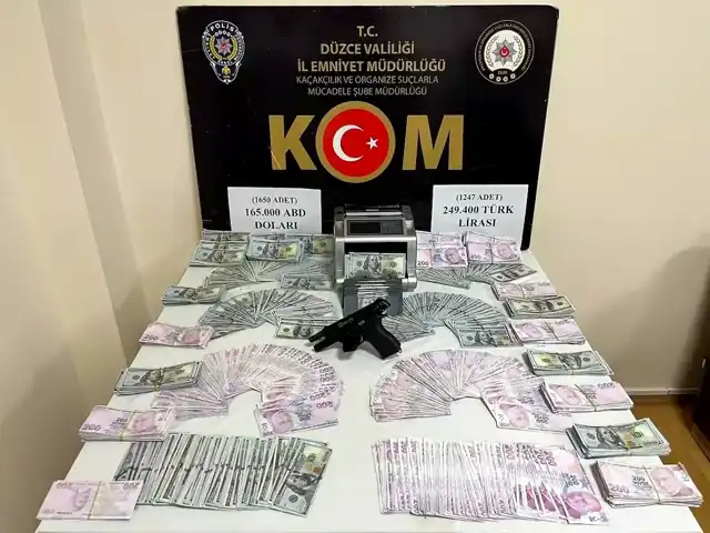Düzce'de Sahte Para Baskını: Tutuklama