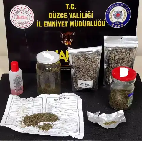 Düzce'de Uyuşturucu Operasyonu: 70 Gram Bonzai Ele Geçirildi