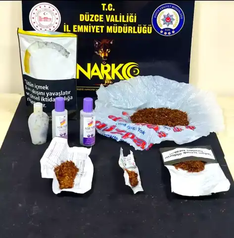 Düzce'de Uyuşturucu Ticaretinden 2 Tutuklama
