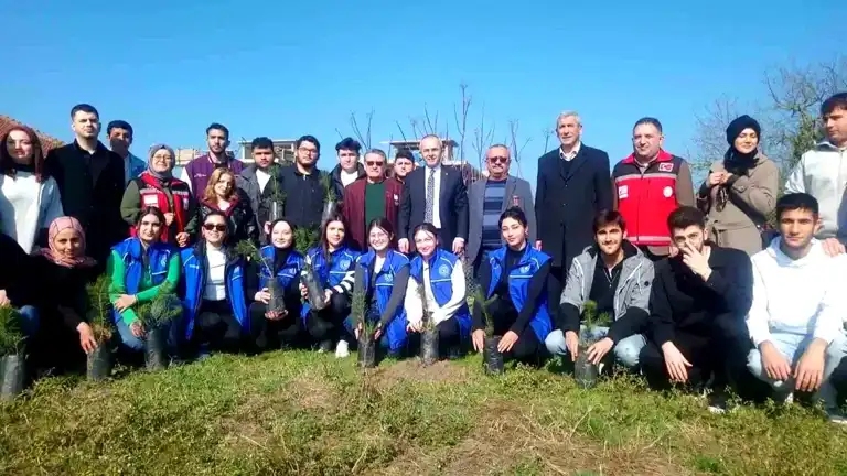 Düzceli Şehitler Anısına Fidan Dikimi