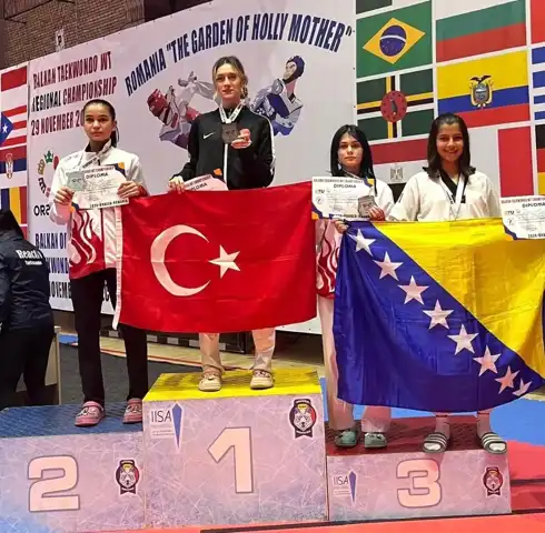 Genç Sporcu Balkan İkincisi Oldu!